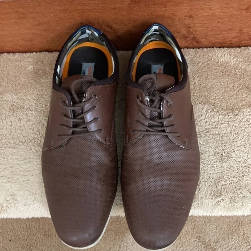 Hawke & Co Memory Foam Men's Business Casual Shoes Size 10